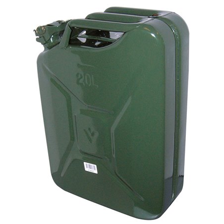 Carpoint Jerrican 20L métal vert UN-approuvé