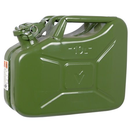 Carpoint Jerrican 10L métal vert UN-approuvé