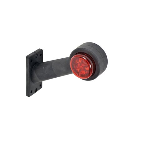 Carpoint Feu de Gabarit de Remorque LED Droite 60° Rouge/Blanc 150mm