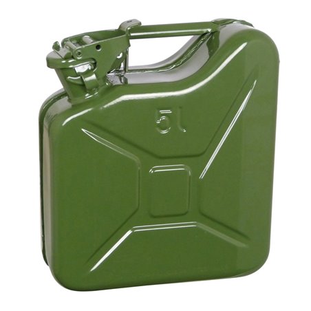 Carpoint Jerrican 5L métal vert UN-approuvé