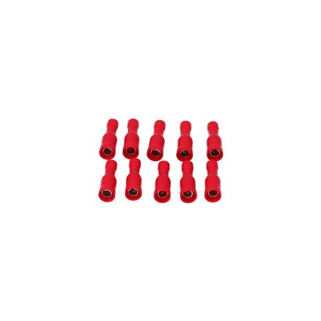 Carpoint Cosses Cylindriques Femelles 548 Blister Rouge 10-pièces