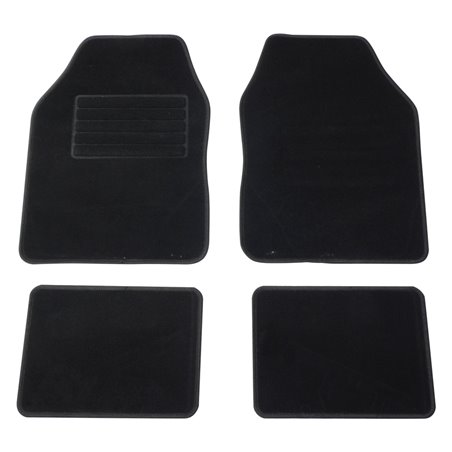 Carpoint Tapis de Sol Universel pour Voiture Malibu - Noir