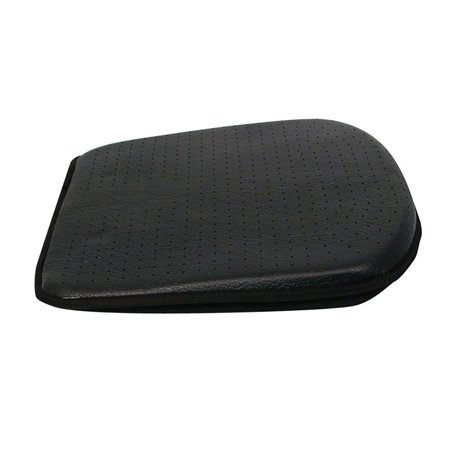 Carpoint Coussin de Siège de Luxe Leather Look - Noir