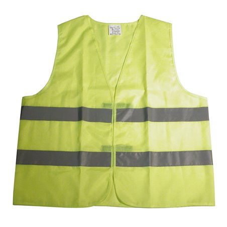 Carpoint Gilet de Sécurité Oxford Jaune XL