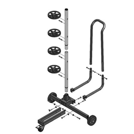 Carpoint Support de Rangement pour Pneus à Roulettes + Housse