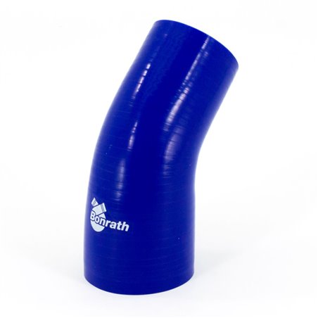 Bonrath Durite Silicone réducteur coudé 45 degré - Longueur: 50mm - Ø102>63mm