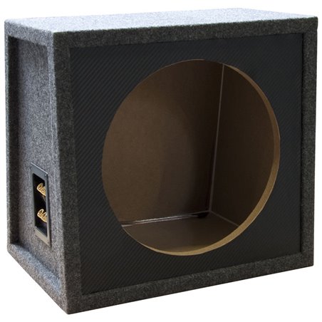 Necom MDF Caisson Vide pour Subwoofer 12-inch/30cm 2x connexion