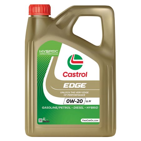 Castrol Huile Moteur Edge 0W-20 LL IV 4-litre