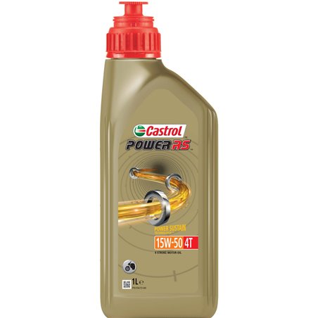 Castrol Huile Moteur Power RS 4T (4-temps) 15W-50 1-litre