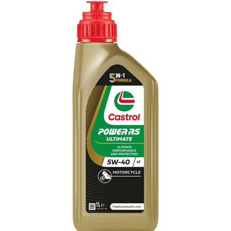 Castrol Huile Moteur Power RS Ultimate 4T (4-temps) 5W-40 1-litre