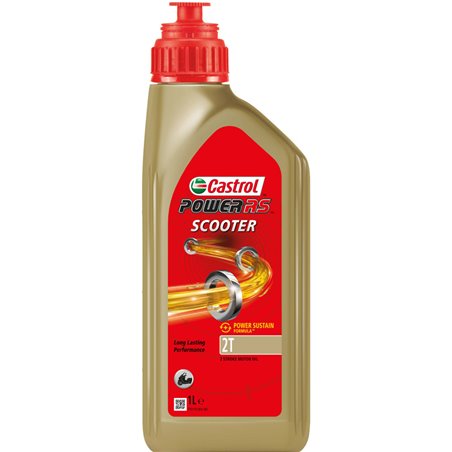 Castrol Huile Moteur Power RS Scooter 2T (2-temps) 1-litre