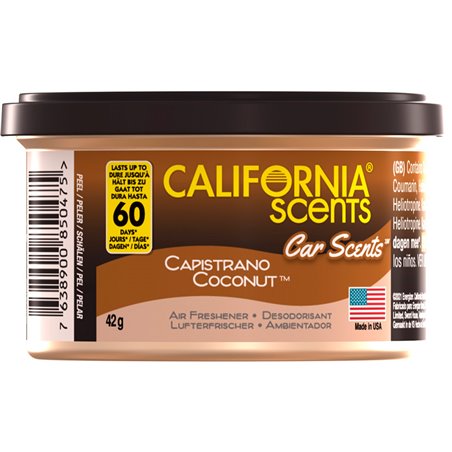 California Scents Désodorisant - Capistrano Coconut - Canette 42gr