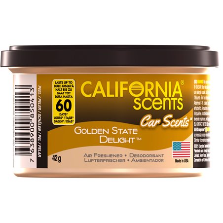 California Scents Désodorisant - Golden State Delight - Canette 42gr