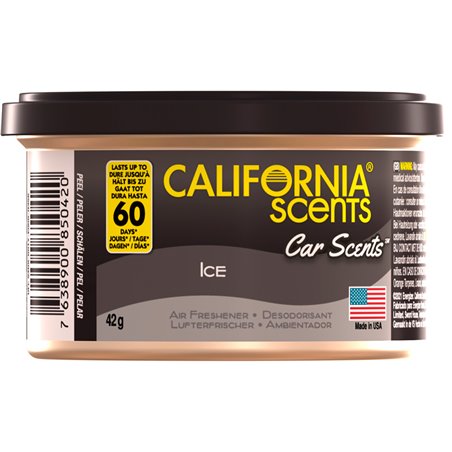 California Scents Désodorisant - Ice - Canette 42gr