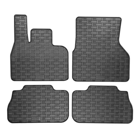 Set tapis de caoutchouc sur mesure pour BMW iX (I20) 2021- (4-pièces + points de fixage)