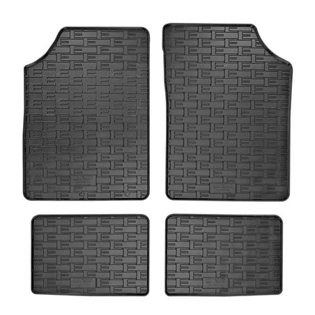 Set tapis de caoutchouc sur mesure pour Dacia Spring EV 2021- (4-pièces + points de fixage)