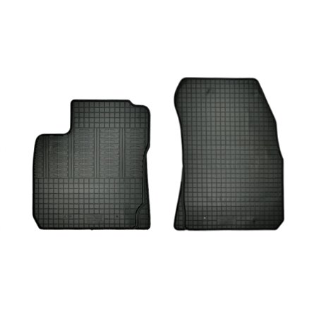 Set tapis de caoutchouc sur mesure pour Ford Transit Courier 2-personnes 2014-2019 (2-pièces)