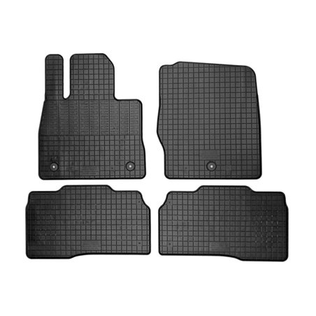 Set tapis de caoutchouc sur mesure pour Ford Explorer VI (U625) Hybrid 2020- (4-pièces + points de fixage)