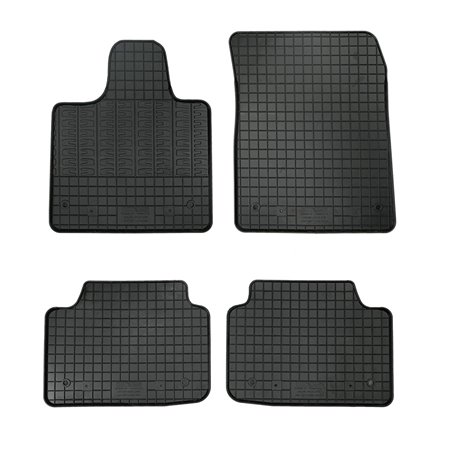 Set tapis de caoutchouc sur mesure pour Jaguar I-Pace (X590) 2018- (4-pièces + points de fixage)