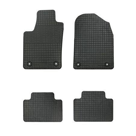 Set tapis de caoutchouc sur mesure pour Jeep Grand Cherokee (WK2) 2017- (4-pièces + points de fixage)