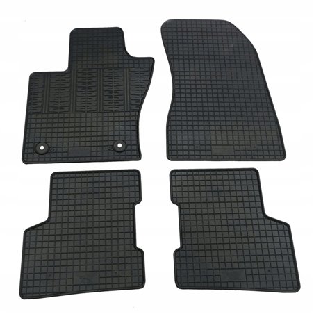 Set tapis de caoutchouc sur mesure pour Jeep Renegade 2018- (4-pièces + points de fixage)