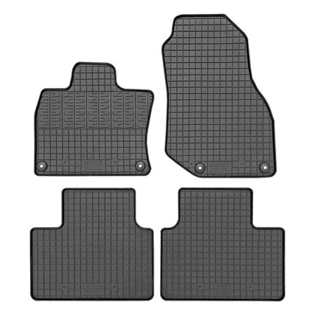 Set tapis de caoutchouc sur mesure pour Lynk & Co 01 2021- (4-pièces + points de fixage)