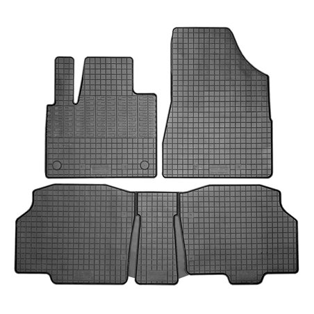 Set tapis de caoutchouc sur mesure pour Mercedes Citan Tourer / Classe-T MPV (W420) & Renault Kangoo III MPV & Nissan Townstar M