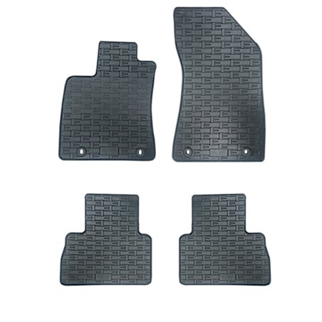 Set tapis de caoutchouc sur mesure pour MG ZS (EV) 2019- (4-pièces + points de fixage)