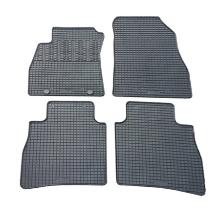 Set tapis de caoutchouc sur mesure pour Nissan Pulsar 2014- (4-pièces + points de fixage)