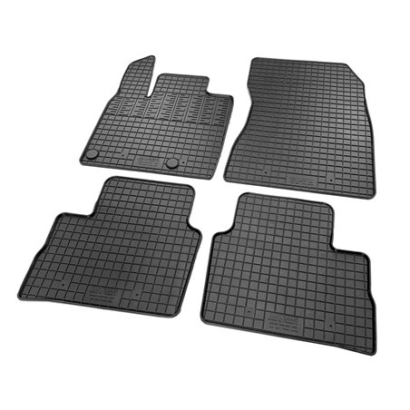 Set tapis de caoutchouc sur mesure pour Nissan Qashqai III (J12) 2021- (4-pièces + points de fixage)