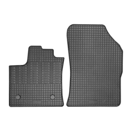 Set tapis de caoutchouc sur mesure pour Renault Express Cargo 2021- (2-pièces + points de fixage)