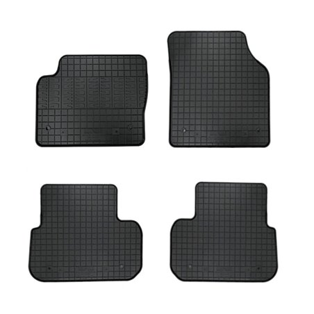 Set tapis de caoutchouc sur mesure pour Landrover Discovery Sport L550 2015-2019 (4-pièces + points de fixage)