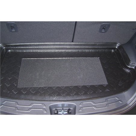 Bac de coffre 'anti-dérapant' sur mesure pour Kia Soul (XL) 2009-2013