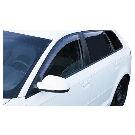 Déflecteurs latéraux Clair sur mesure pour Volkswagen Sharan 1995-2010 / Seat Alhambra 1996-2010 / Ford Galaxy 1995-2005