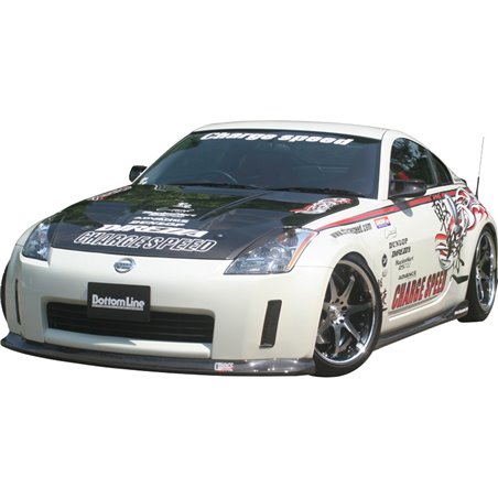 Chargespeed Spoiler Avant sur mesure pour Nissan 350Z Z33 BottomLine (FRP)