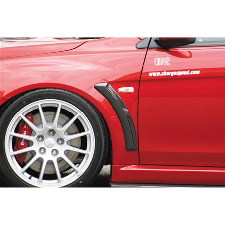 Chargespeed FenderPrise d'airs sur mesure pour Mitsubishi Lancer Evo X CZ4A (FRP)