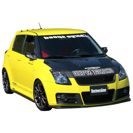 Chargespeed Spoiler Avant sur mesure pour Suzuki Swift II Sport 2005- 'BottomLine' (FRP)