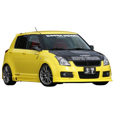 Chargespeed Spoiler Avant sur mesure pour Suzuki Swift II Sport 2005- 'HalfType' (FRP)