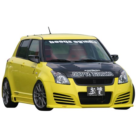 Chargespeed Pare-chocs avant sur mesure pour Suzuki Swift II 2005- 'Type 1' (FRP)