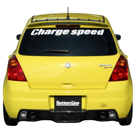 Chargespeed Diffuseur arrière sur mesure pour Suzuki Swift II Sport 2005- (FRP) (excl. EU-Type)