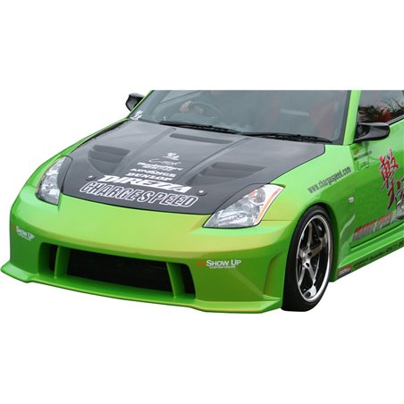 Chargespeed Capot sur mesure pour Nissan 350Z Z33 + prise d'air (FRP)