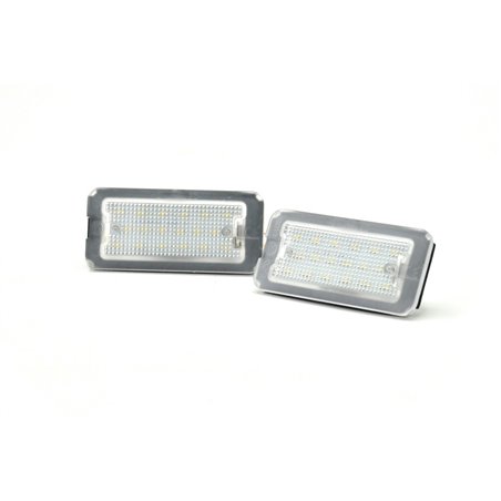 Eclairage des Plaques d'Immatriculation LED sur mesure pour Fiat 500 2007-2015 & 2015-