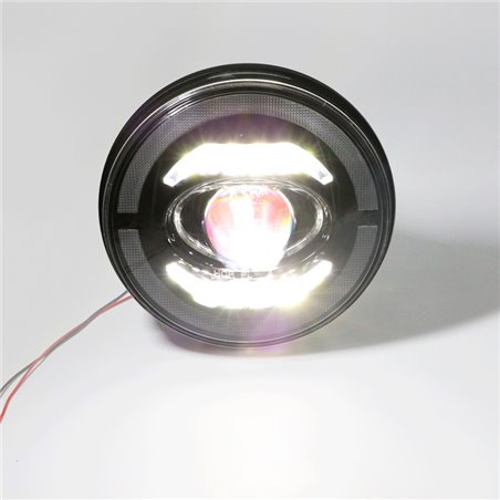 Set de Phares LED sur mesure pour Hummer/Jeep/Land Rover/Mazda/Volkswagen divers modèles - Noir