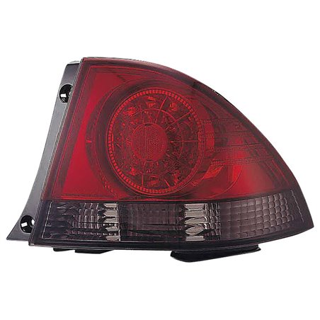 Set de Feux Arrière LED sur mesure pour Lexus IS200 1998-2005 - Rouge/Fumée