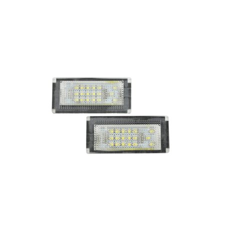 Eclairage des Plaques d'Immatriculation LED sur mesure pour Mini One/Cooper/S/Cabrio R50/R52/R53 2001-2006