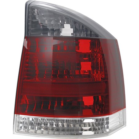 Set de Feux Arrière sur mesure pour Opel Vectra C Sedan/HB 2002-2008 - Fumée/Rouge/Blanc