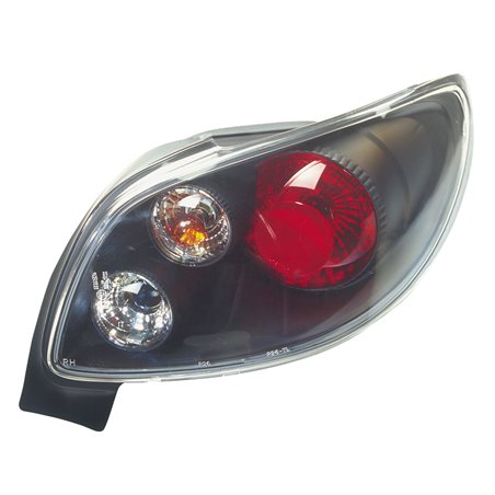 Set de Feux Arrière sur mesure pour Peugeot 206 CC - Noir