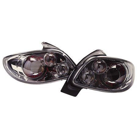 Set de Feux Arrière sur mesure pour Peugeot 206 excl. CC/SW - Chromé