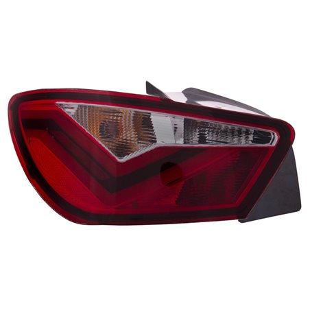 Set de Feux Arrière LED sur mesure pour Seat Ibiza 6J SC 3-portes 2008- - Rouge/Fumée