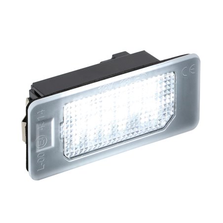 Eclairage des Plaques d'Immatriculation LED sur mesure pour Skoda Octavia III/Fabia III/Kodiaq/Rapid/Superb III/Yeti